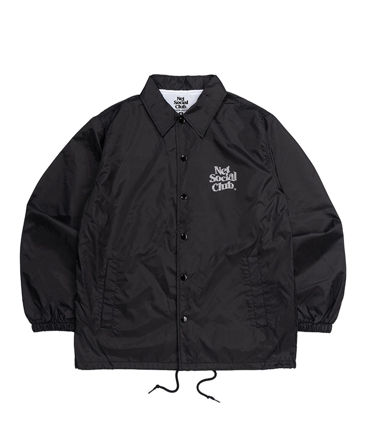 넷소셜클럽(NET SOCIAL CLUB) ILLUSIONS COACH JACKET (BLACK)