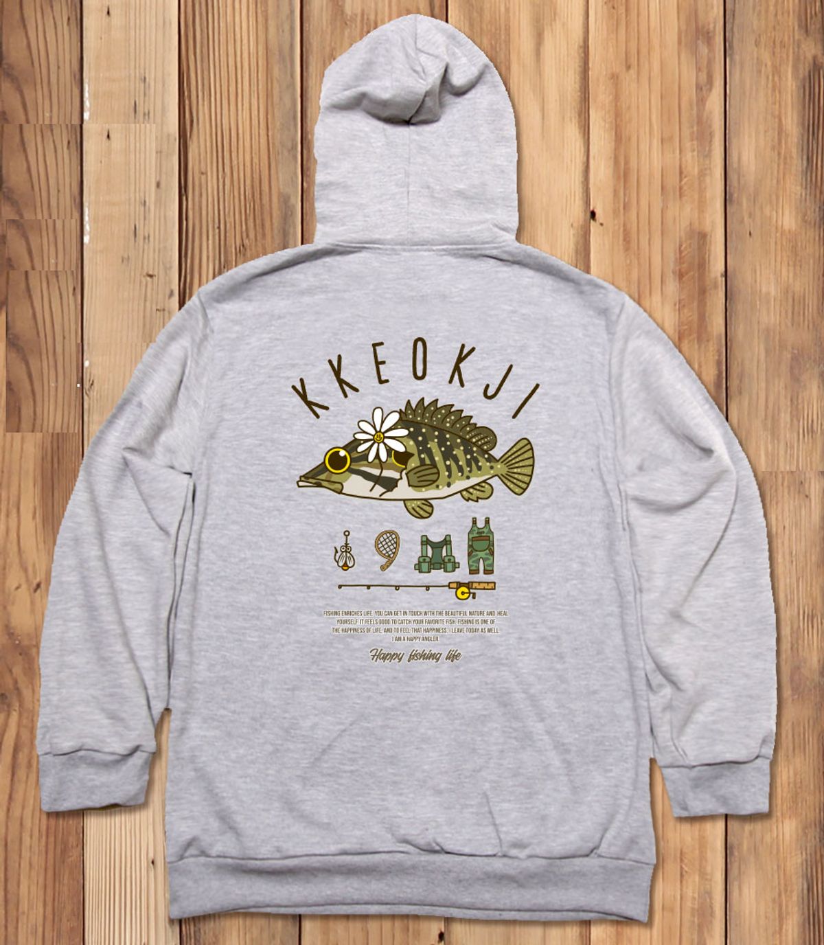 돌돌(DOLDOL) FICO-HOODY-247 익스트림 낚시 브랜드 피코앵글러 꺽지 후드티
