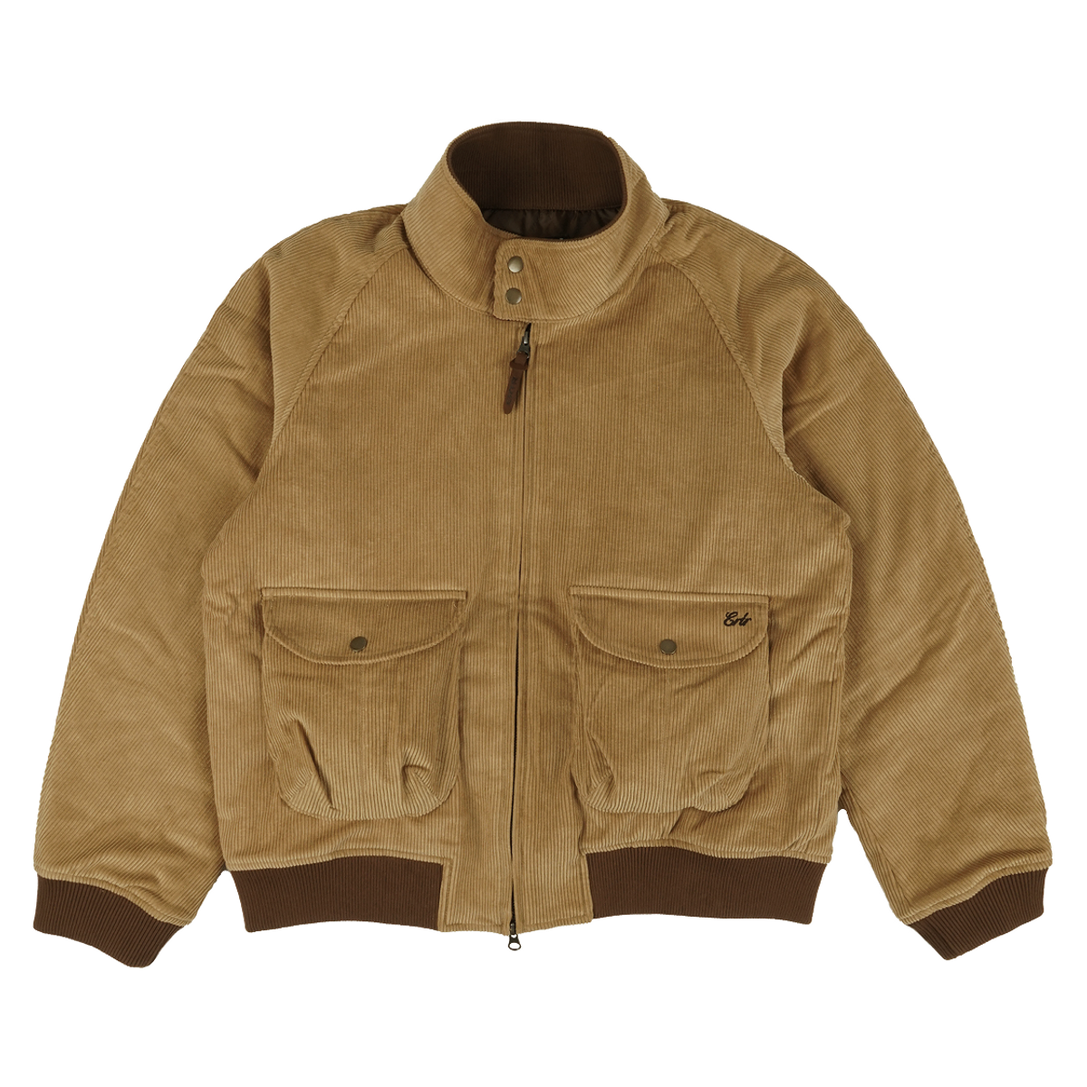이알티알(ERTR) Frontier Corduroy Harrington Jacket Beige