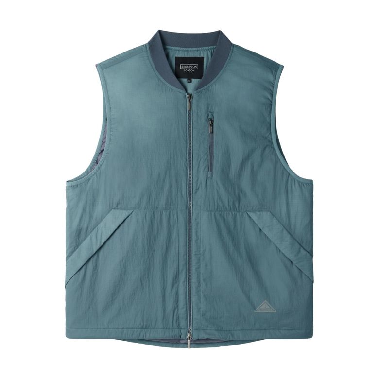 LIGHTWEIGHT PADDED VEST - L/BLUE (P254MPV130)