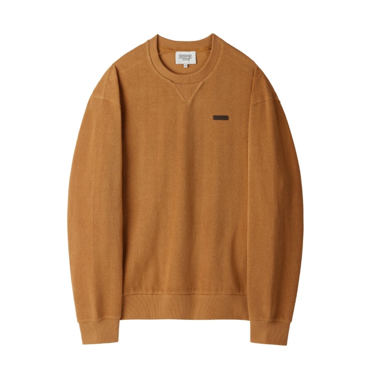 브롬톤 런던(BROMPTON LONDON) HERRINGBONE SWEATSHIRT - ORANGE (P254USW480)