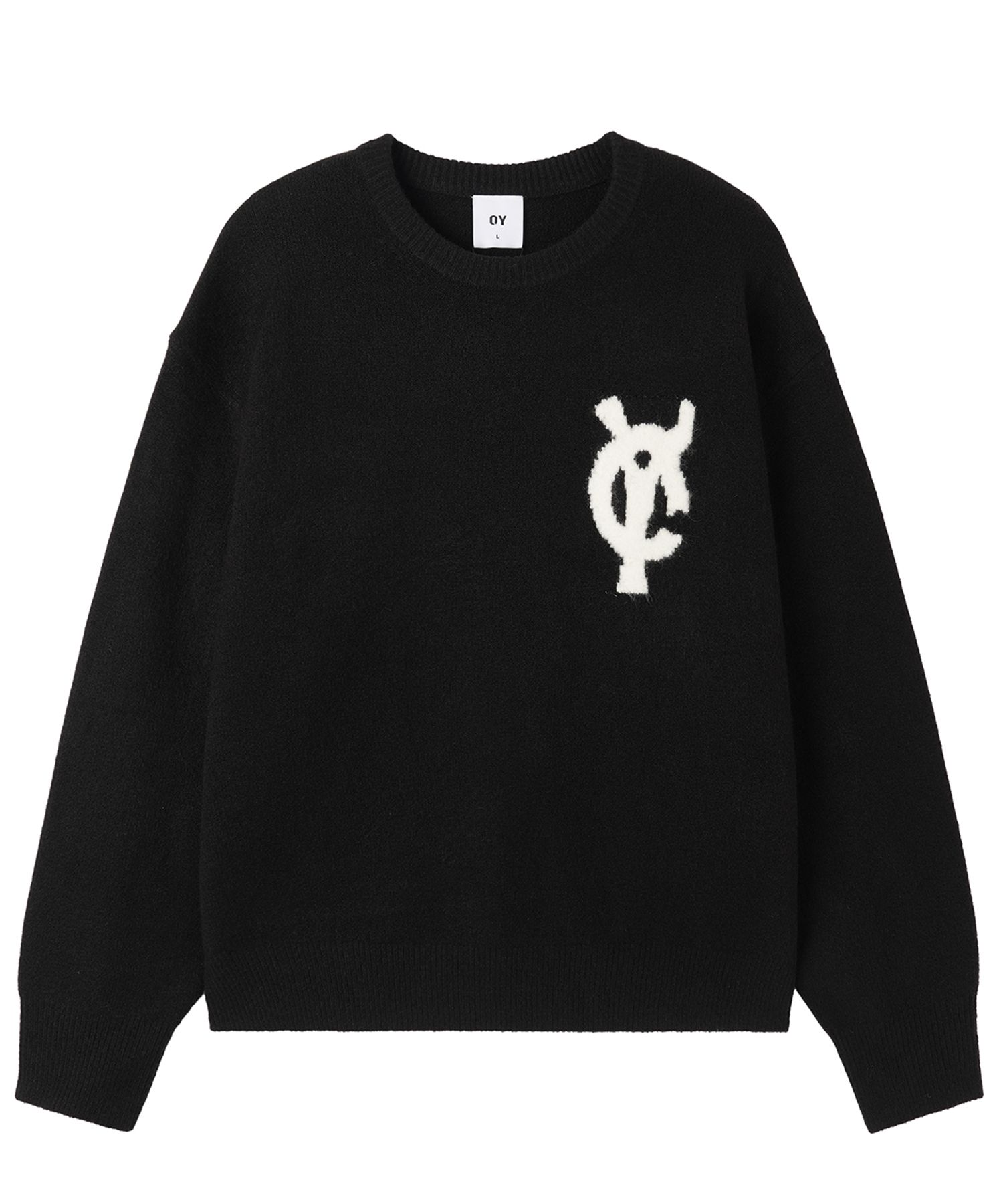 Pxrge Trxxxper着用 YXNGBRATZ Logo Knit XG MONOGRAM LOGO JACQUARD