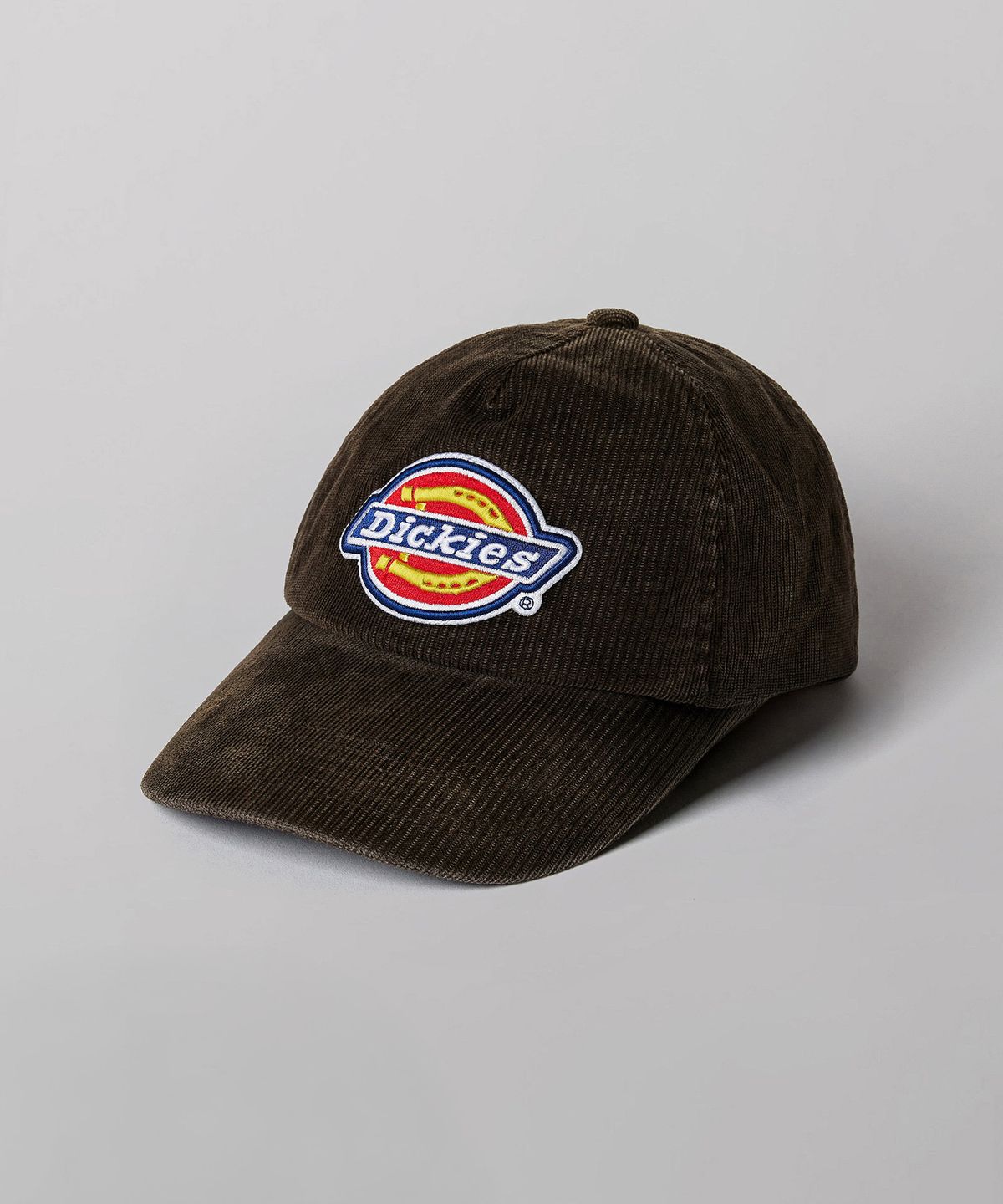 디키즈(DICKIES) 트리 로고 코듀로이 트러커 캡 Washed Brown