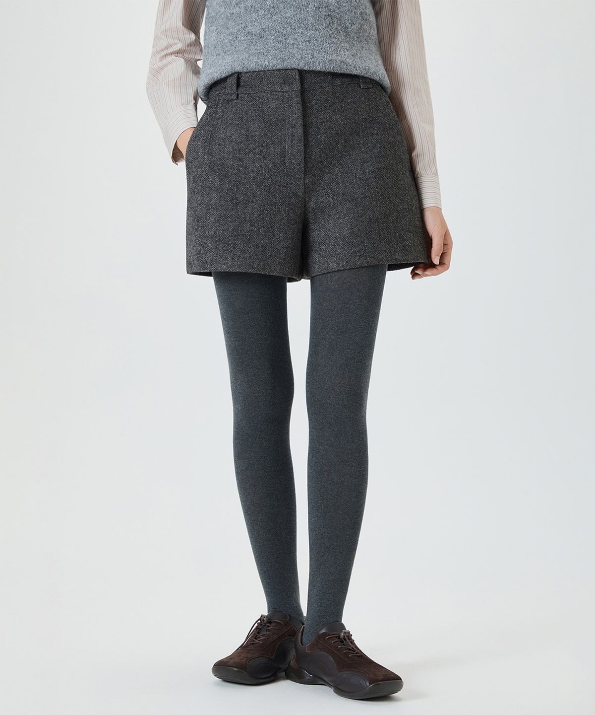 미쏘(MIXXO) [울] 숏 반바지_MIWTHFT24B