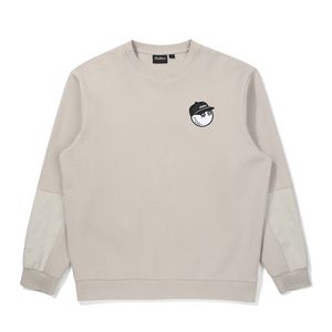 버킷 에어리 라운드 맨투맨 GREYISH BEIGE (MAN)