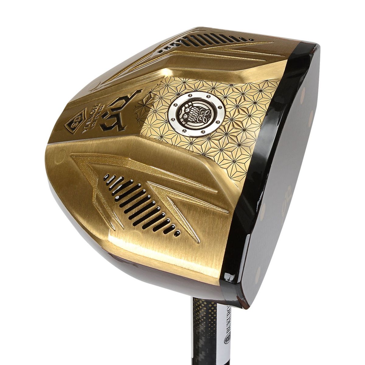 페르시안캣 골프(PERSIANCAT GOLF) 부쿠로혼마 우드 3스타 파크골프채 이지퍼스트 850mm 오른손 골드 (B5FUCE07)