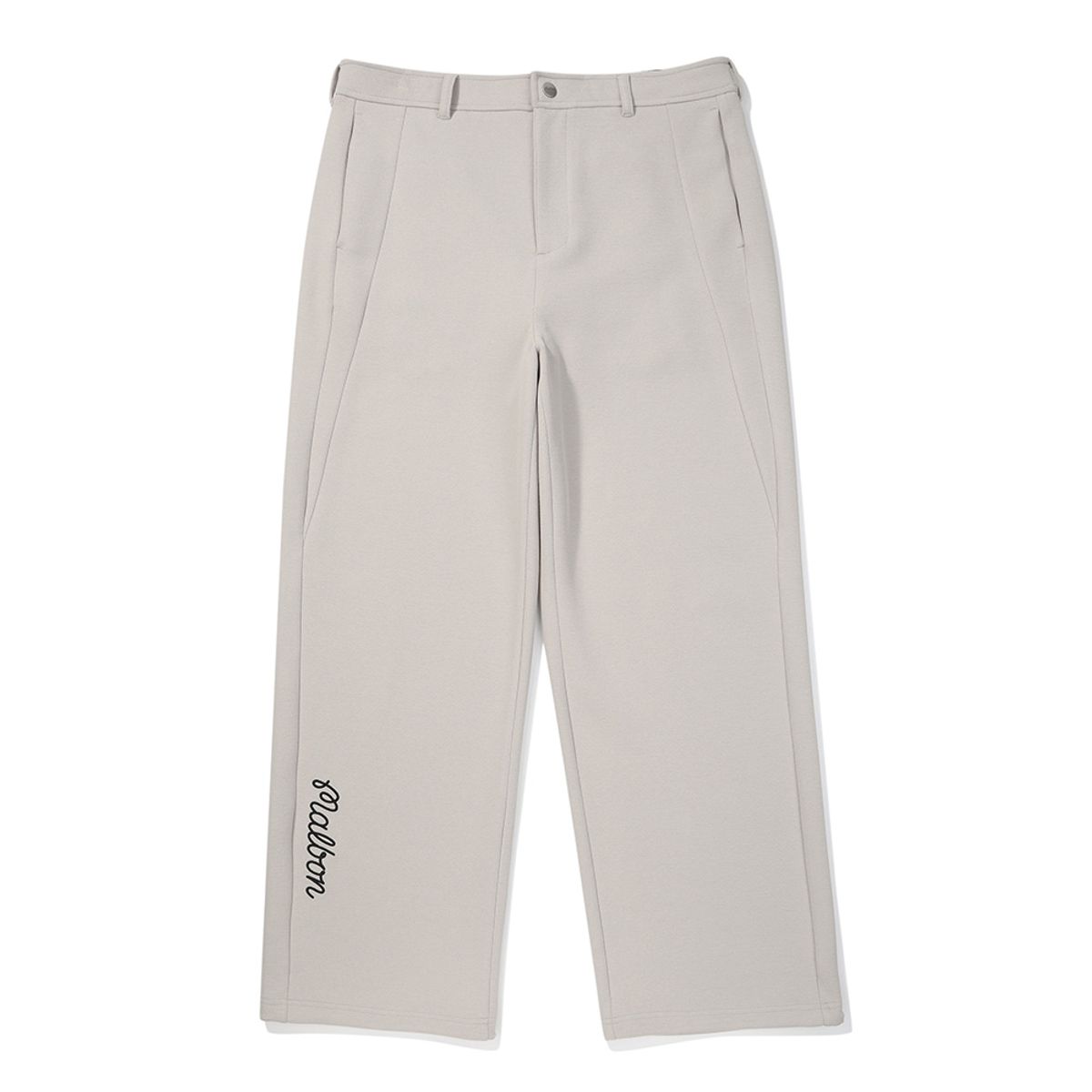 말본 골프(MALBON GOLF) 에어리 트랜스 일자팬츠 GREYISH BEIGE (MAN)