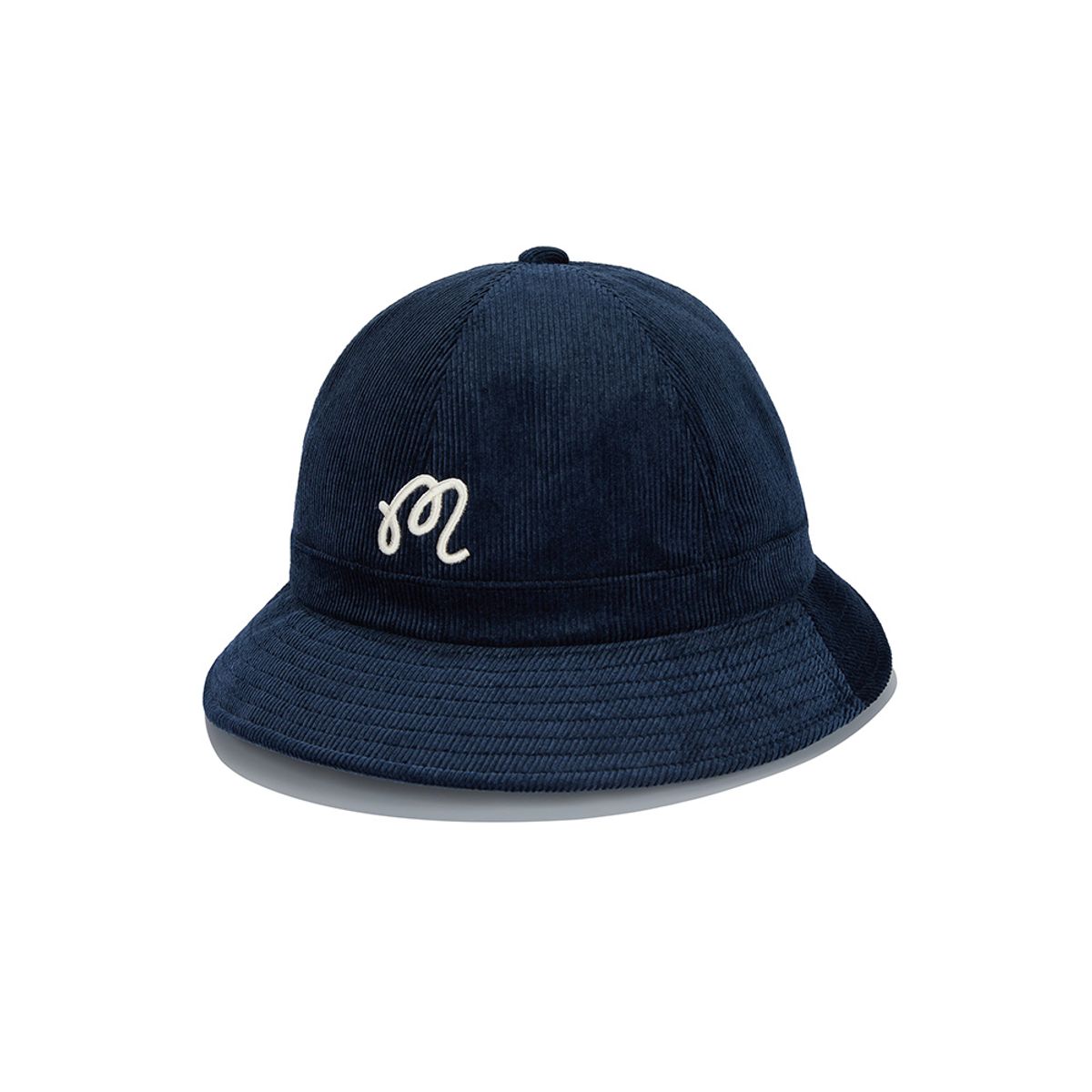 말본 골프(MALBON GOLF) 코듀로이 돔 버킷햇 NAVY (WOMAN)