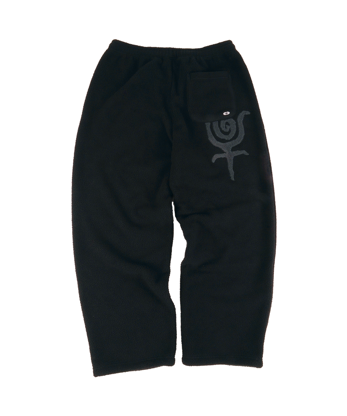 이알티알(ERTR) Emanate Logo Jogger Pants Fleece Black