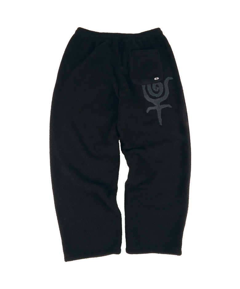 Emanate Logo Jogger Pants Fleece Black