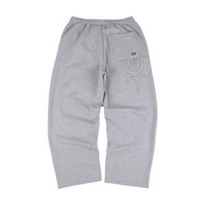 Emanate Logo Jogger Pants Melange Grey