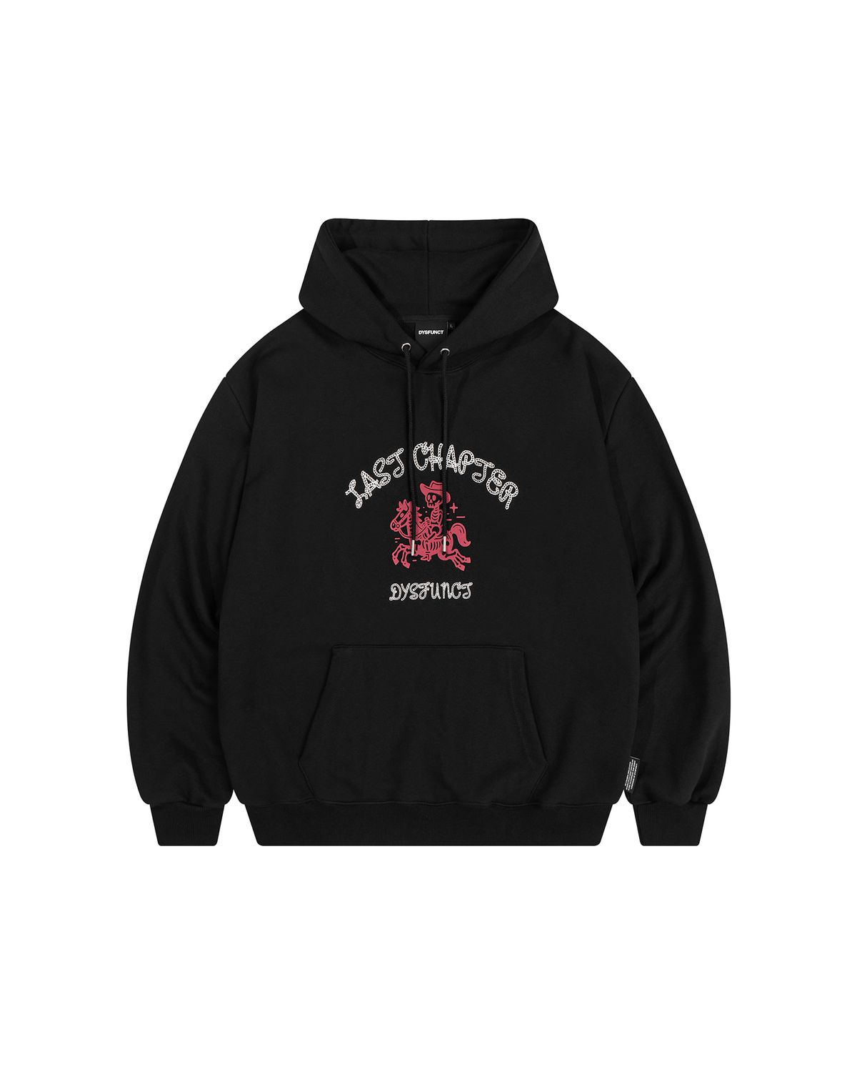 디스펑트(DYSFUNCT) LAST CHAPTER HOODIE (BLACK)