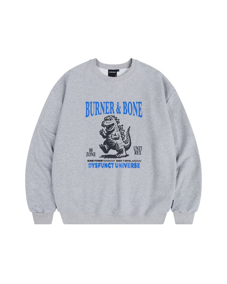 BURNER & BONE SWEATSHIRT (GRAY)
