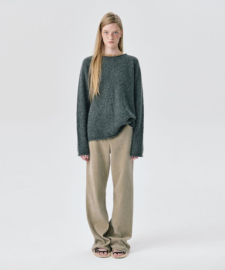 Corduroy Straight Pants_Khaki(코듀로이 스트레이트 팬츠_카키)
