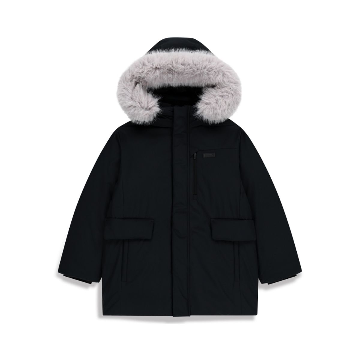 내셔널지오그래픽 키즈(NATIONAL GEOGRAPHIC KIDS) K254UDW950 벨루가 미드 덕 다운 점퍼 CARBON BLACK