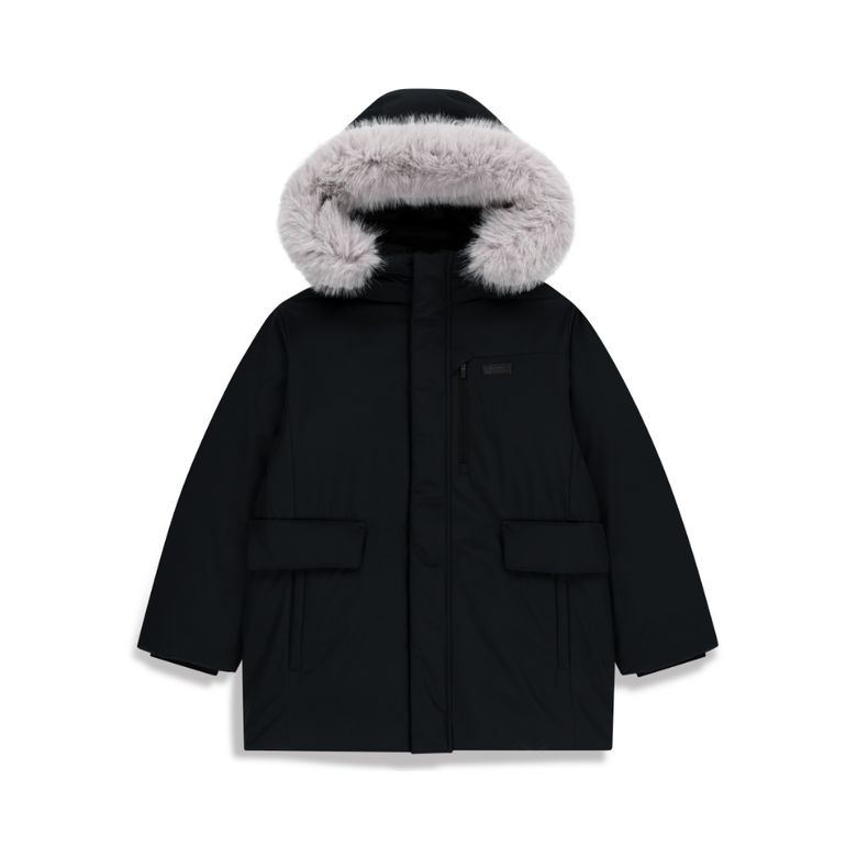 K254UDW950 벨루가 미드 덕 다운 점퍼 CARBON BLACK