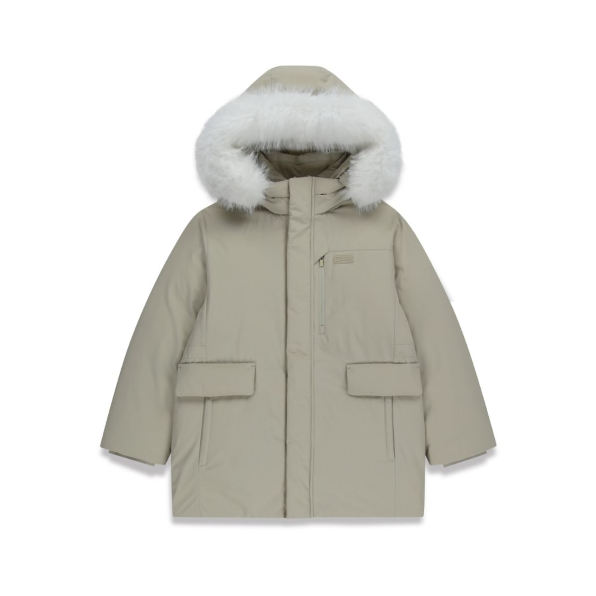 내셔널지오그래픽 키즈(NATIONAL GEOGRAPHIC KIDS) K254UDW950 벨루가 미드 덕 다운 점퍼 L/BEIGE