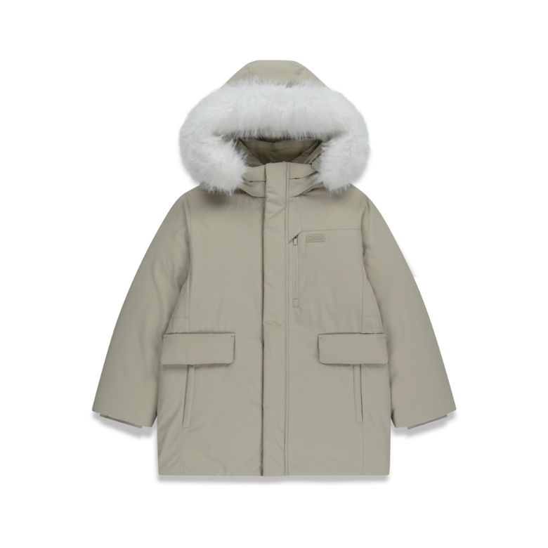K254UDW950 벨루가 미드 덕 다운 점퍼 L/BEIGE
