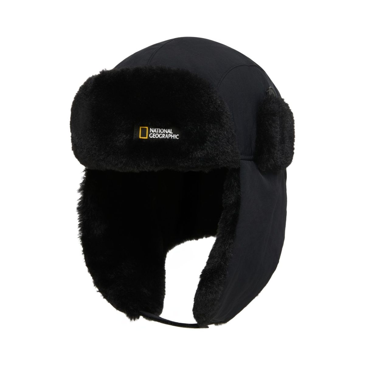 내셔널지오그래픽 키즈(NATIONAL GEOGRAPHIC KIDS) K254KHA080 귀달이 퍼 고소모 BLACK