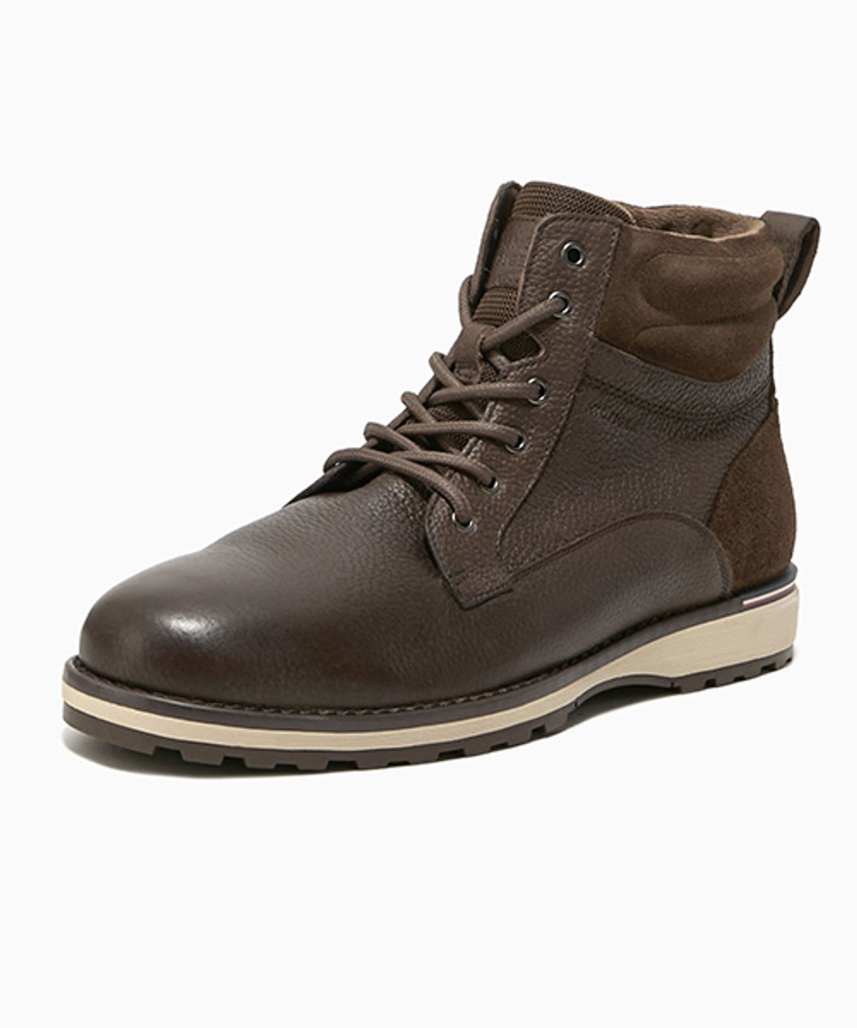 타미힐피거(TOMMY HILFIGER) 에섹스 레더 레이스업 부츠-브라운(T52F7ASB410MT1GV0)