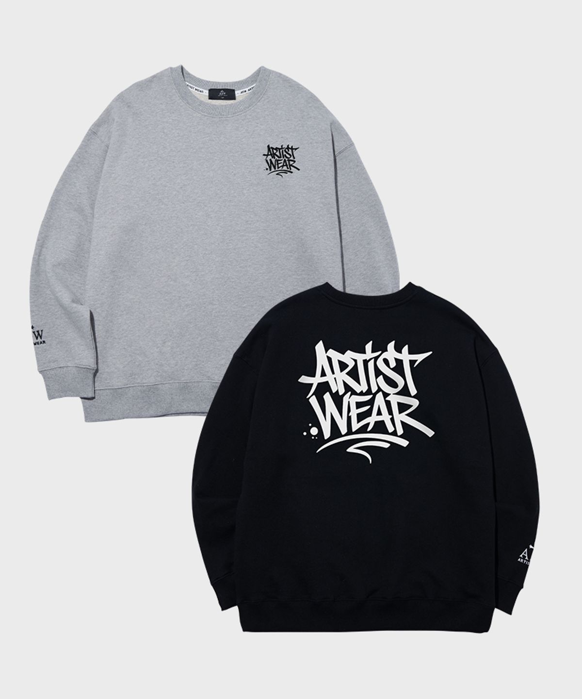 아티스트웨어(ARTISTWEAR) [ATW] 태깅로고 맨투맨