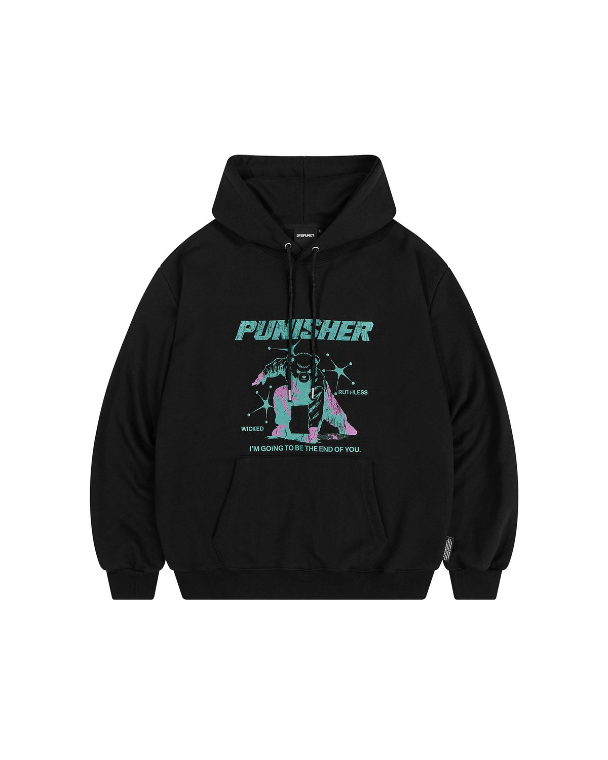 디스펑트(DYSFUNCT) HELLSTAR HOODIE (BLACK)