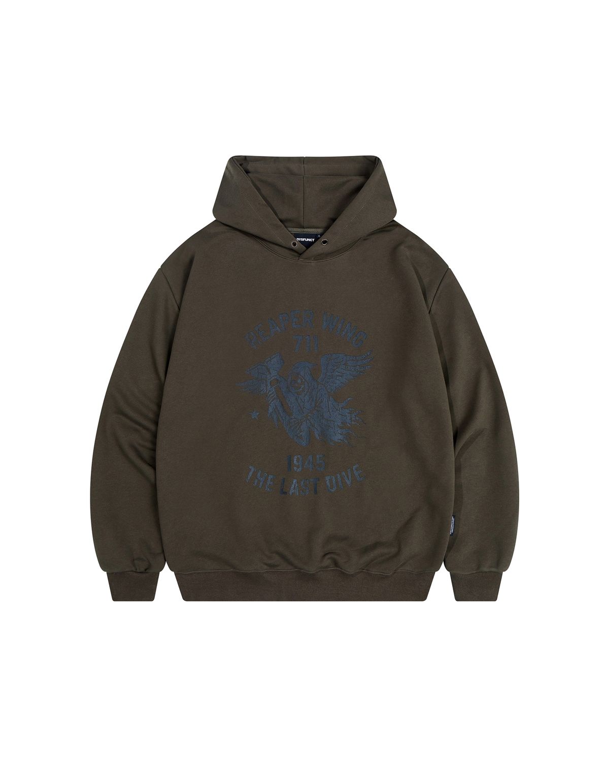 디스펑트(DYSFUNCT) REAPER WING HOODIE (KHAKI)