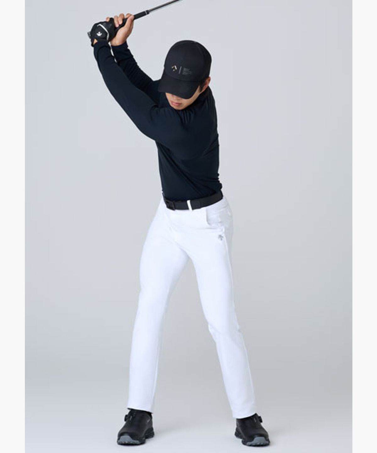 데상트 골프(DESCENTE GOLF) 남성 슬림핏 기모 팬츠  DQ42MFPTO3