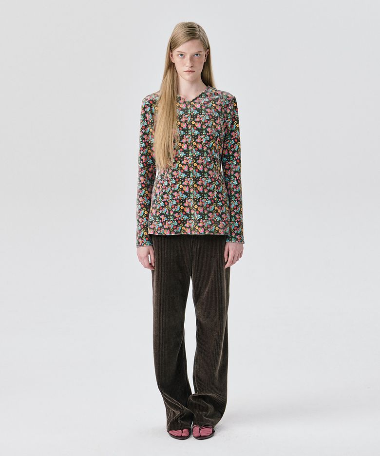 Round Poket Top_Pattern(라운드 포켓 탑_패턴)