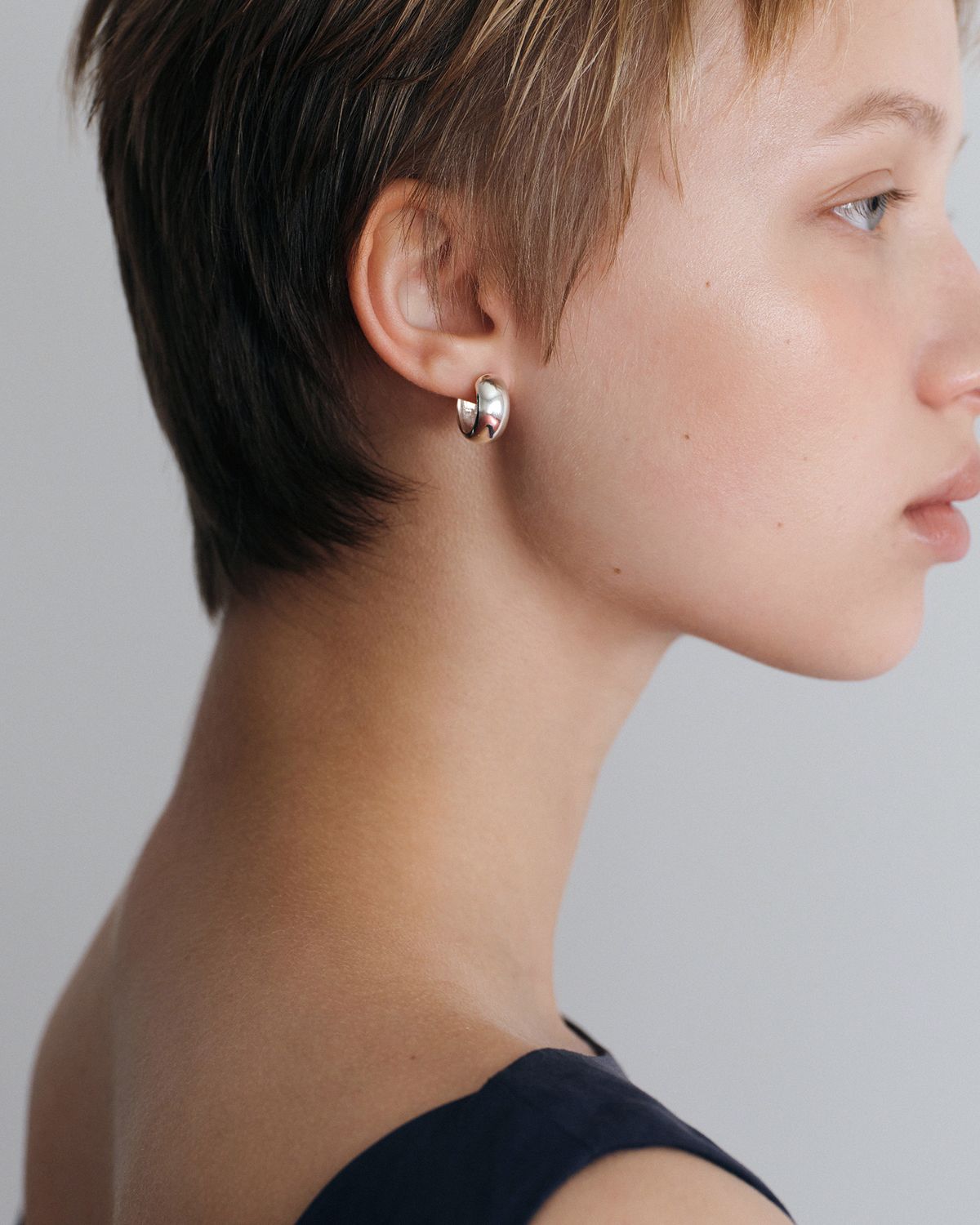 어나더레이어(ANOTHERLAYER) City Earring - Silver (silver925)