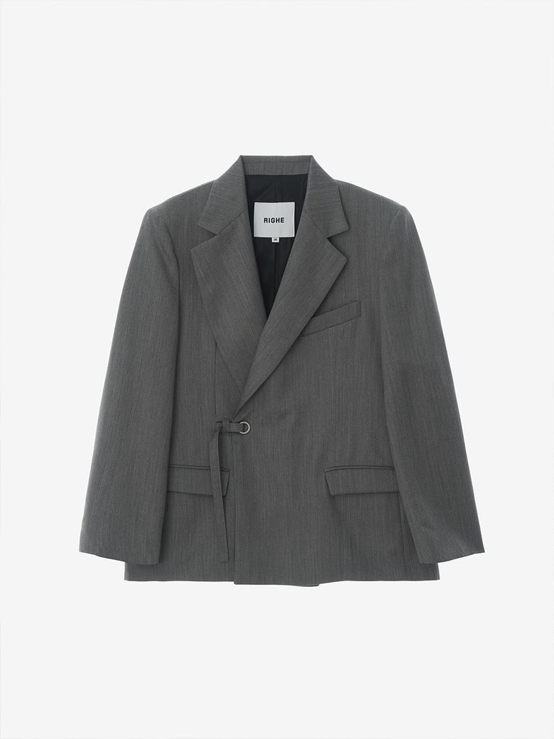 OPEN JACKET GREY