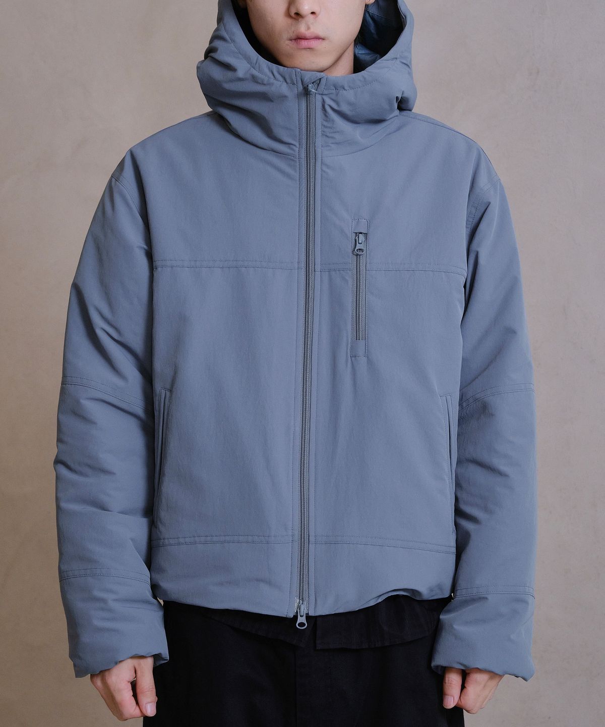 다이브인(DIVEIN) LOOSED LIGHT PADDED JACKET (BLUE)