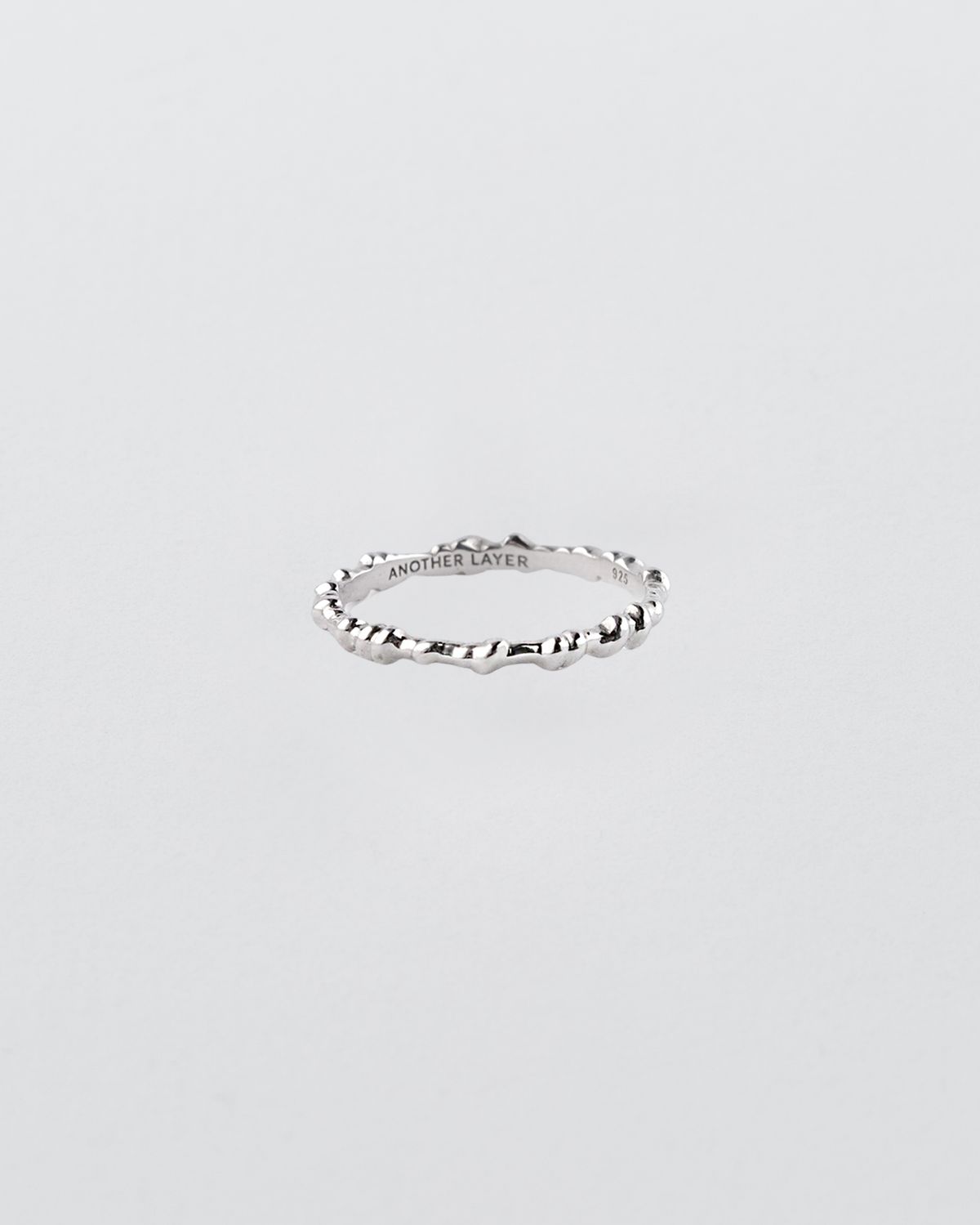 어나더레이어(ANOTHERLAYER) Shimmer Wave Ring (silver925)