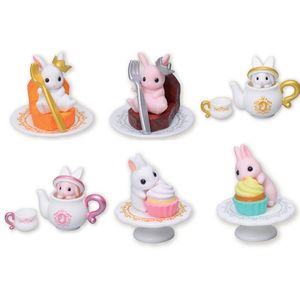 가챠 캡슐 뽑기 찻잔속 귀여운 토끼 6종세트