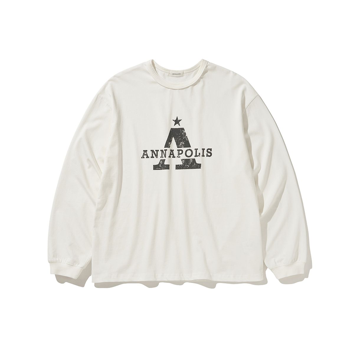 히즈핸더(HISHANDER) ANNAPOLIS L/S TEE WHITE