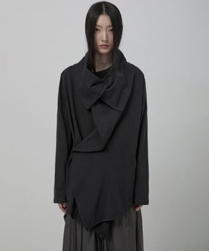 Kaya Layered Jaket (FL-052_Black)