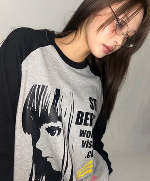 RUMI Raglan LS-T [Melange grey]