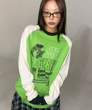 YURINA Raglan LS-T [Green]