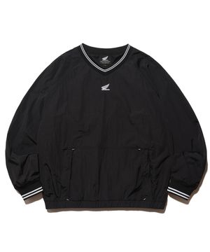 Basic nylon Pocket Long Sleeve Black
