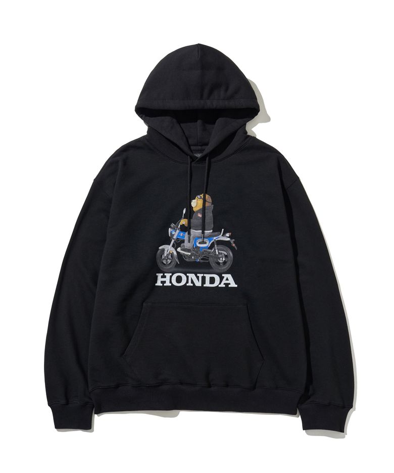 DAX Bear Hoodie Black