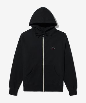 (U) 클래식 라이트웨이트 집업 후디 블랙 CLASSIC LIGHTWEIGHT ZIP-UP HOODIE BLACK