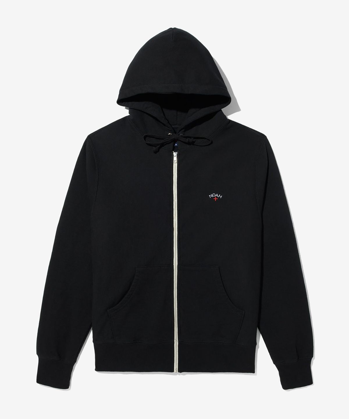 노아(NOAH) (U) 클래식 라이트웨이트 집업 후디 블랙 CLASSIC LIGHTWEIGHT ZIP-UP HOODIE BLACK