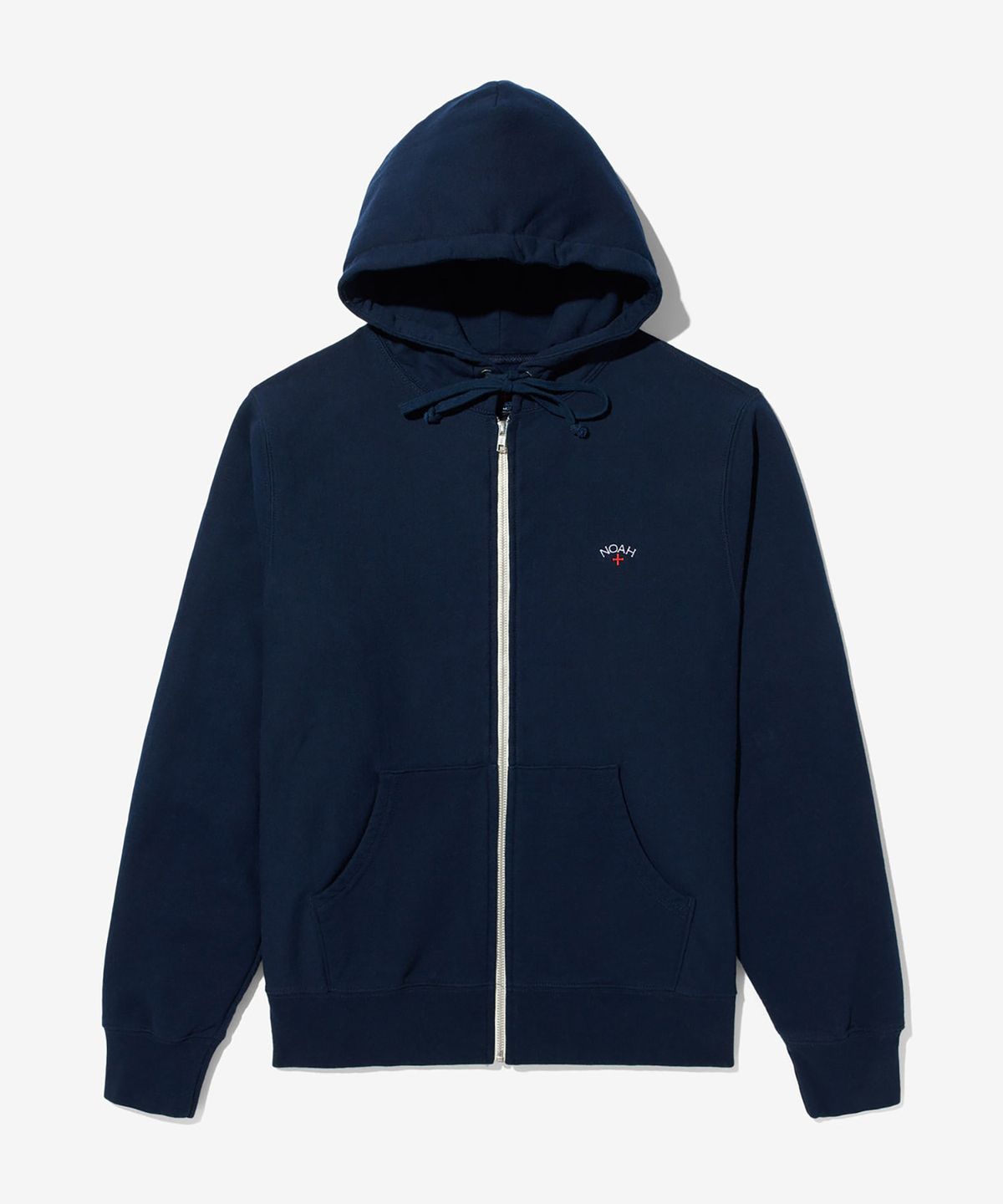 노아(NOAH) (U) 클래식 라이트웨이트 집업 후디 네이비 CLASSIC LIGHTWEIGHT ZIP-UP HOODIE NAVY