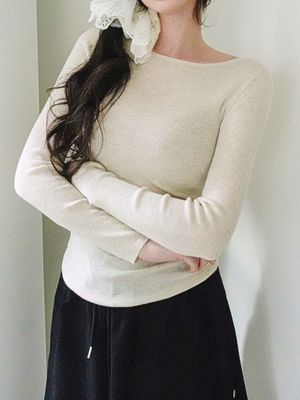 Essential Boat Neck Sweater