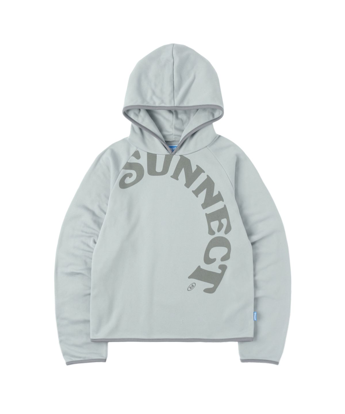 써넥트(SUNNECT) Big Wave Taped Hoodie - Mint