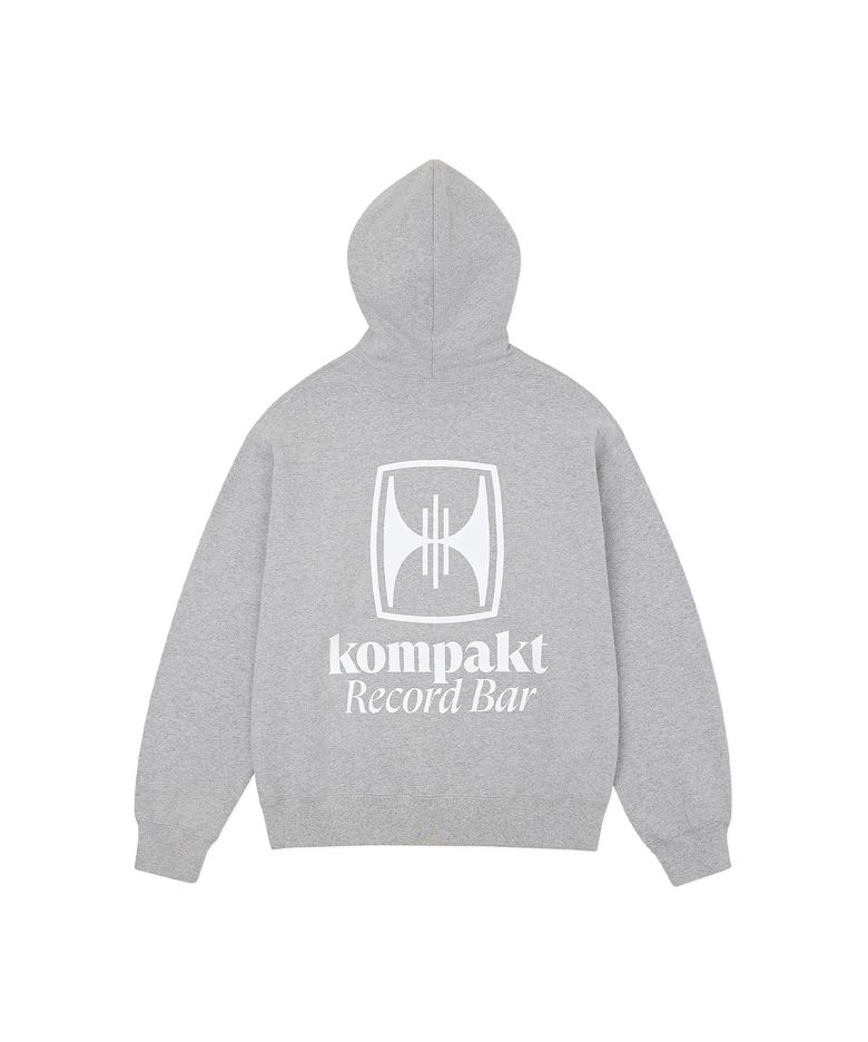 KRB Big Logo Heavyweight Hoodie(400GSM) - Heather Grey