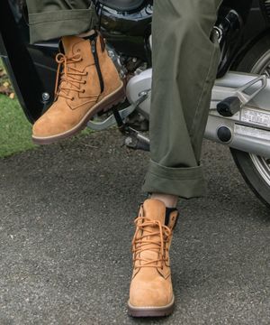 카브론 스웨이드 워커 부츠 6CM