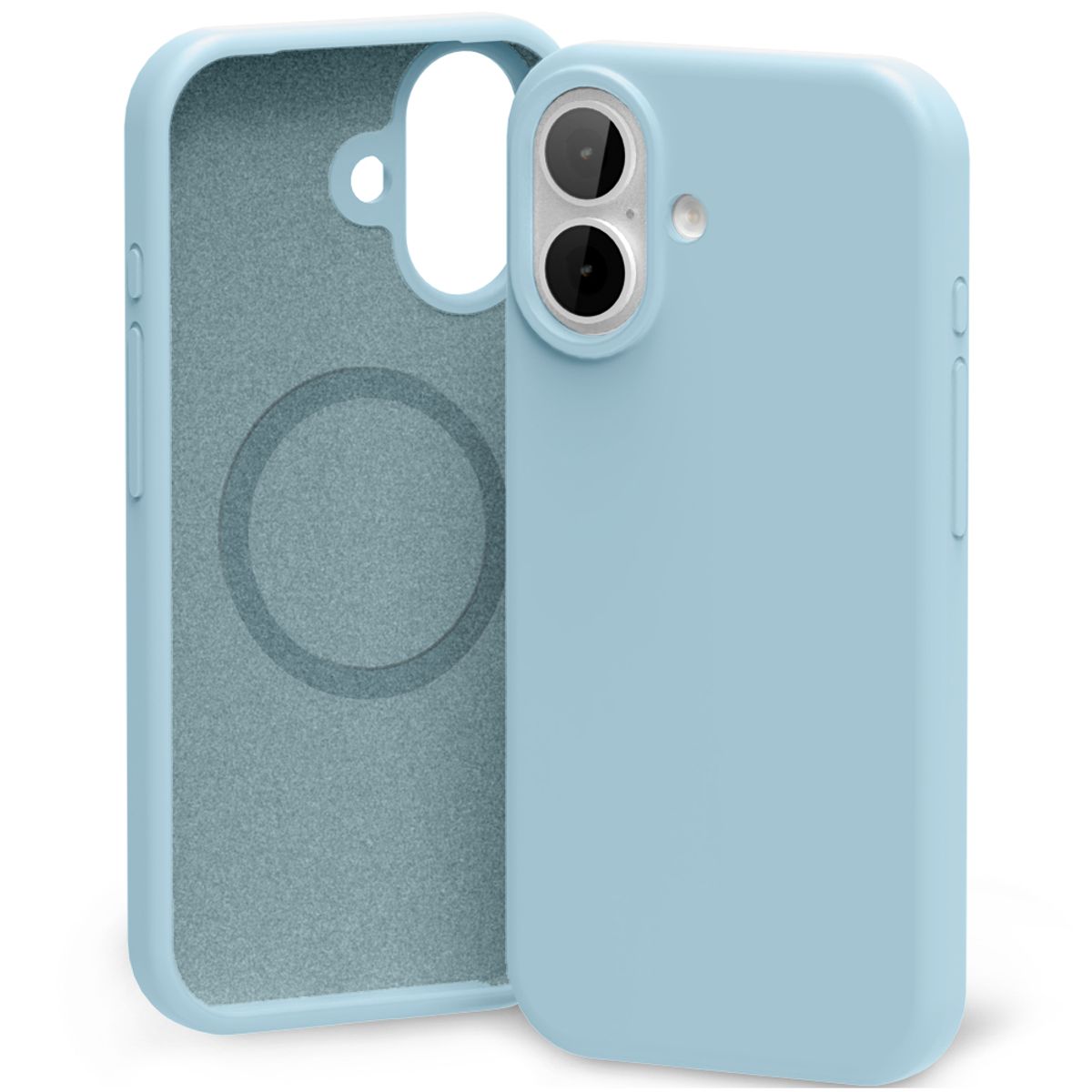구스페리(GOOSPERY) 스무디 맥세이프 실리콘 케이스 아이폰 17스카이