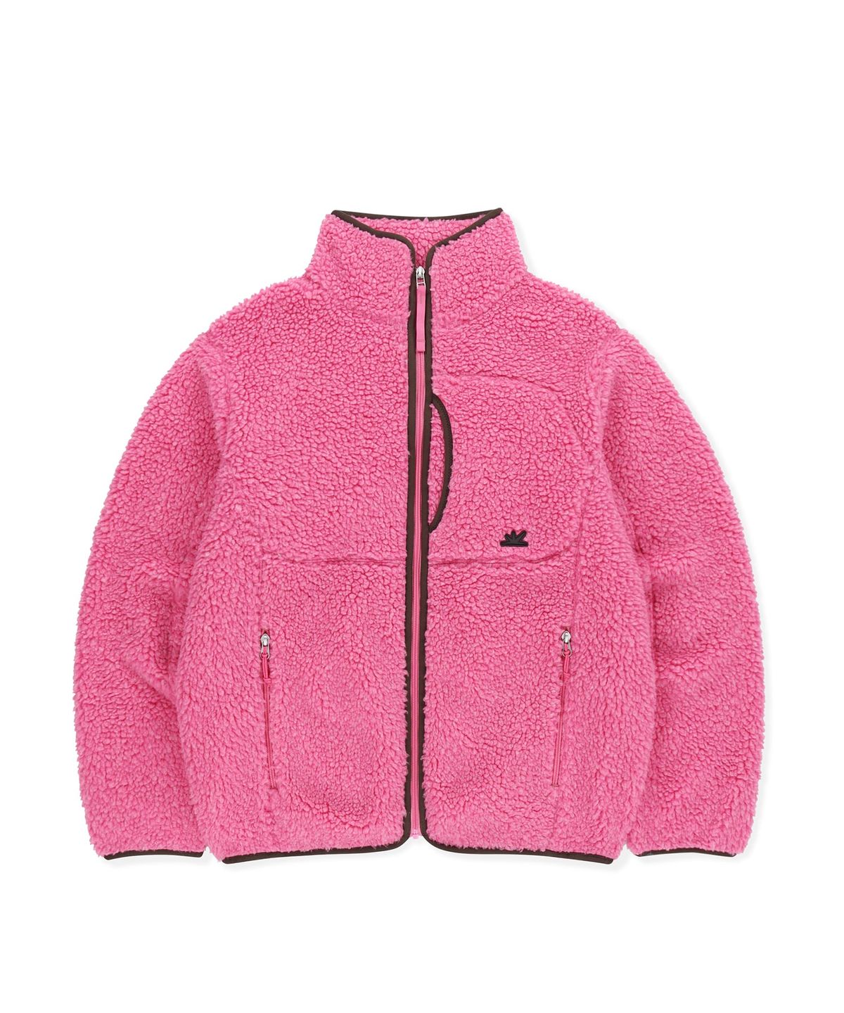 썬러브투어(SUNLOVETOUR) Kumo Sherpa Fleece Jacket Heather Pink