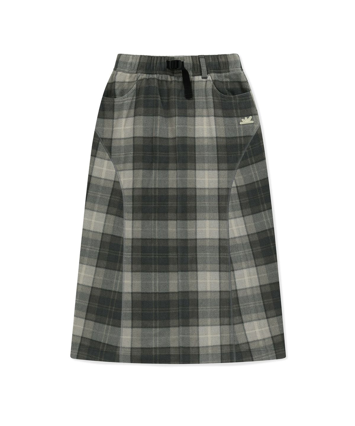 썬러브투어(SUNLOVETOUR) Fleece Long Skirt Grey